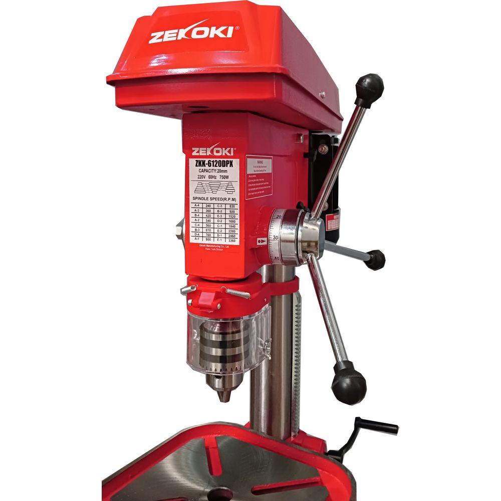 Zekoki ZKK-6120DPX Drill Press 20mm 750W (1HP) | Zekoki by KHM Megatools Corp. Zekoki ZKK-6120DPX Drill Press 20mm 750W (1HP) | Zekoki by KHM Megatools Corp.